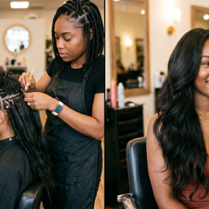 micro link hair extension install